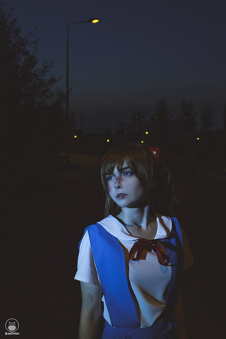 Очередной косплей рыжего электровеника... - Аниме, Косплей, Evangelion, Asuka Langley, Длиннопост