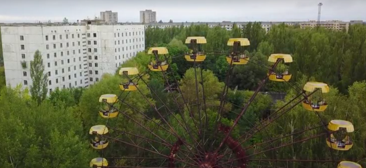 The Poles launched a Ferris wheel in Pripyat. After 30 years of oblivion! - Pripyat, Chernobyl, Ferris wheel, , Chernobyl: Exclusion Zone, , Stalker, Video