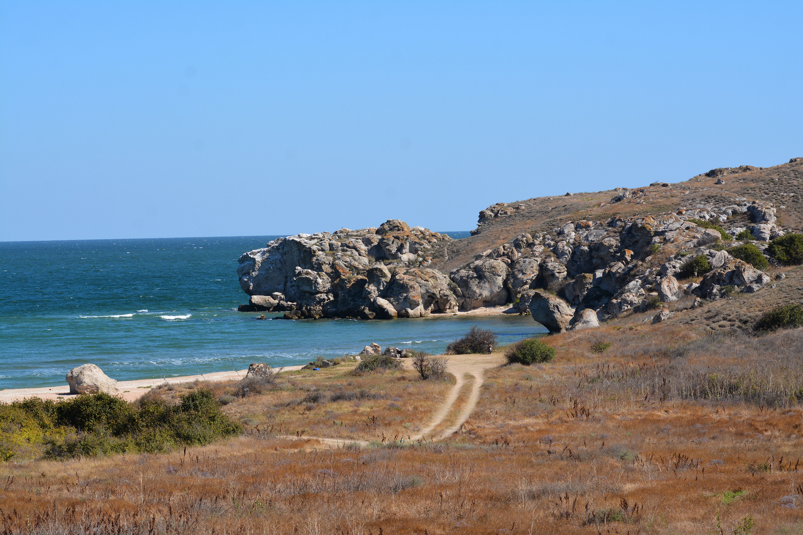 General beaches. Crimea - My, The photo, Camping, , Landscape, Sea, Azov sea, Nature, Longpost