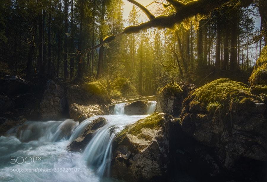 Воды вниз летящей пост. №3 - Фотография, Водопад, Горы, Вода, Гифка, Длиннопост