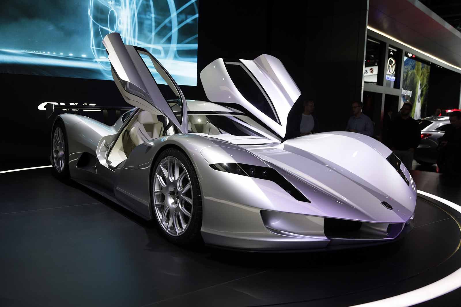 Supercar Aspark Owl became the lowest car in Frankfurt - Auto, Supercar, Japanese, Japan, The photo, Longpost