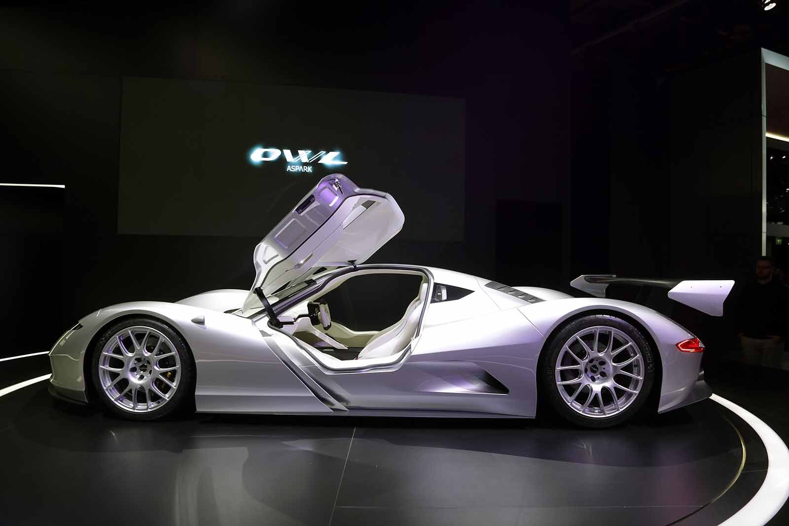 Supercar Aspark Owl became the lowest car in Frankfurt - Auto, Supercar, Japanese, Japan, The photo, Longpost