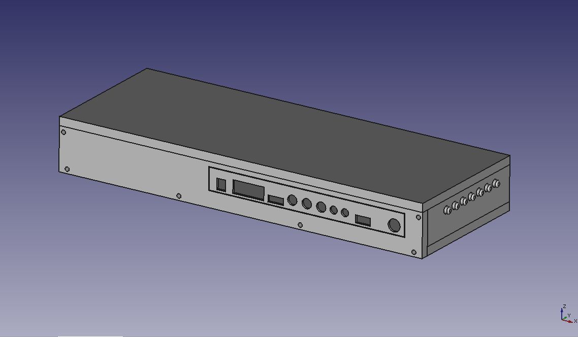 Homemade TV from a broken laptop - My, , 3D modeling, , , Second Life, CNC, Video, Longpost