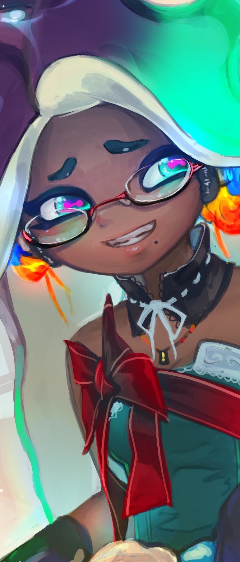 Marisha - Splatoon, Woomy, Octolings, Hizake, Art, Longpost