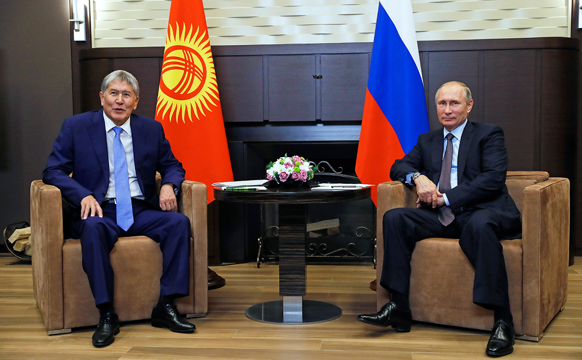 Putin saw the most important thing for himself in the president of Kyrgyzstan. - Politics, Vladimir Putin, Kyrgyzstan, , Almazbek Atambayev