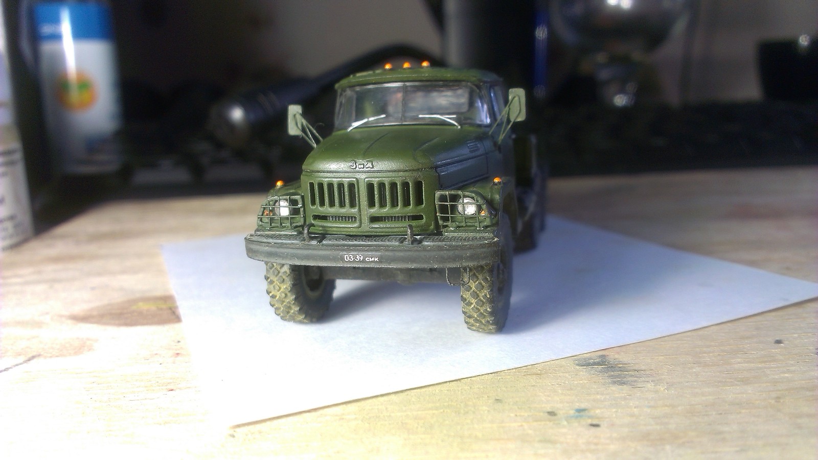 ZIL 131 from AVD - My, Zil 131, Avd, Stand modeling, Scale model, Longpost