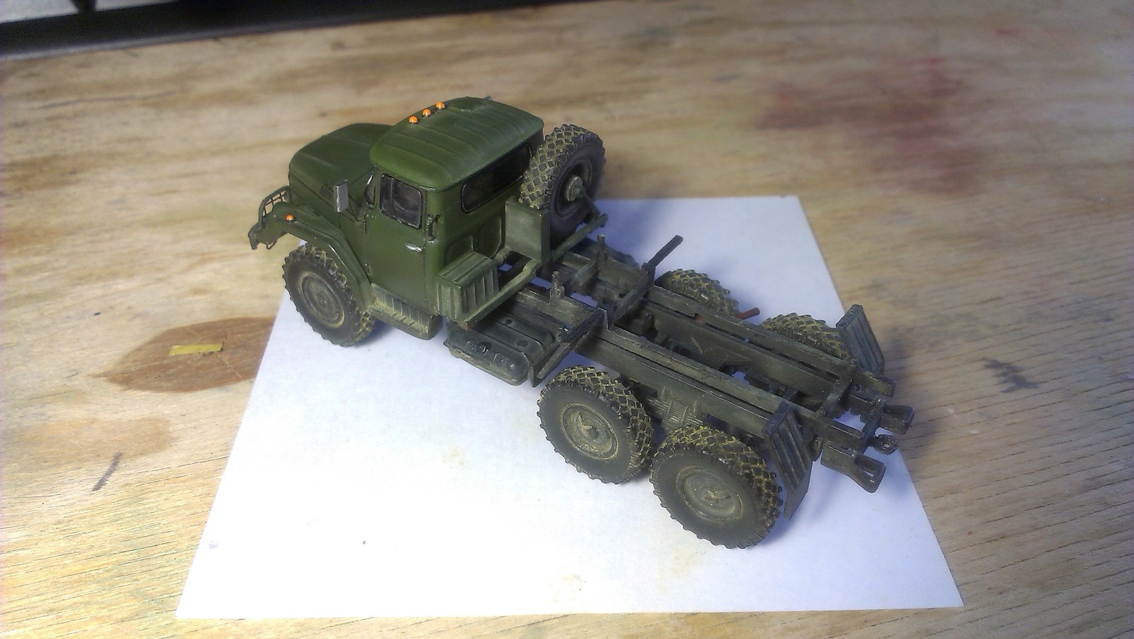 ZIL 131 from AVD - My, Zil 131, Avd, Stand modeling, Scale model, Longpost