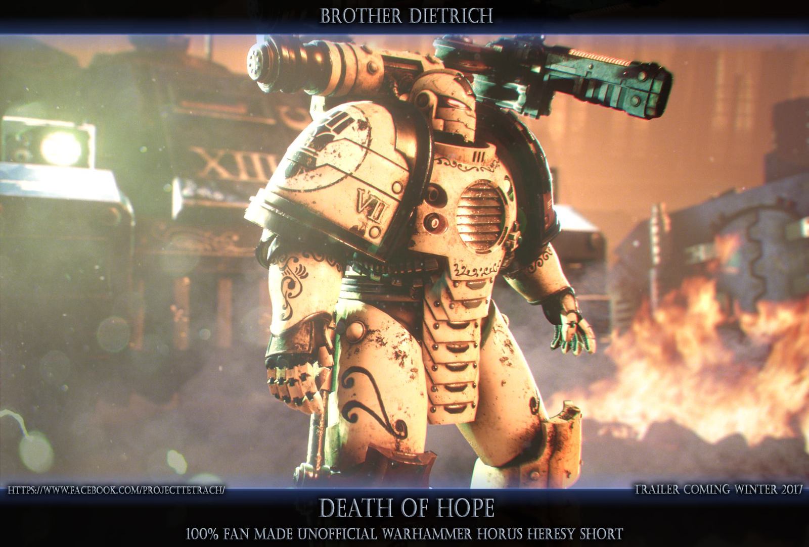 New screenshots from the fan movie Death of Hope! - Warhammer 30k, Horus heresy, Warhammer, Death of Hope, , Wh News, , Video, Longpost