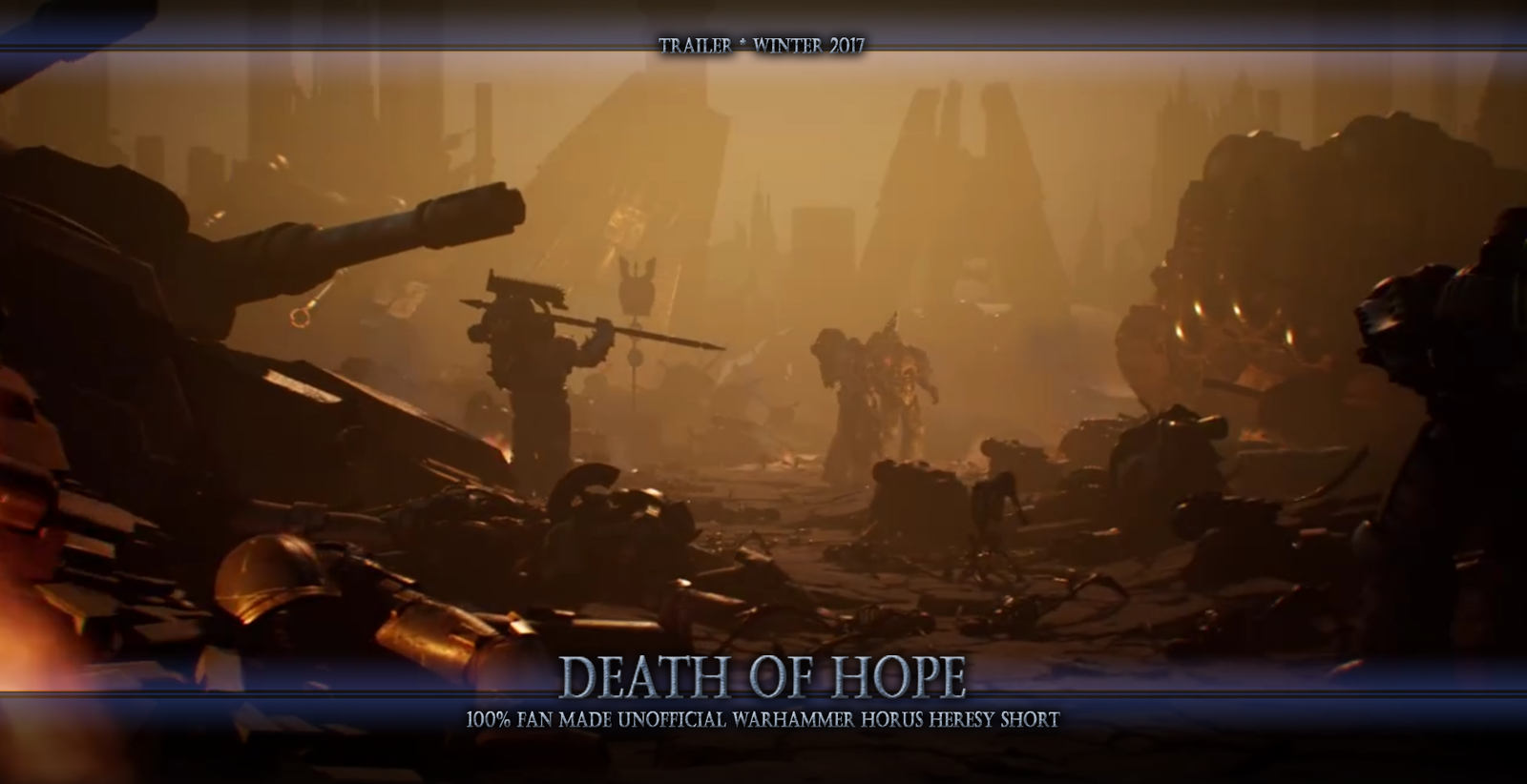 New screenshots from the fan movie Death of Hope! - Warhammer 30k, Horus heresy, Warhammer, Death of Hope, , Wh News, , Video, Longpost