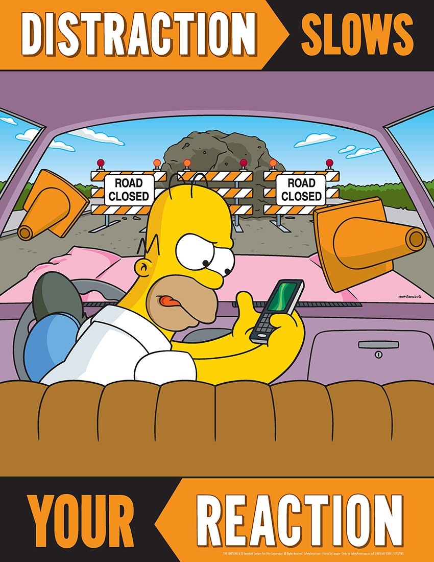 Posters The Simpsons Part 2 (Production) - The Simpsons, Poster, Production, Serials, Safety engineering, Longpost