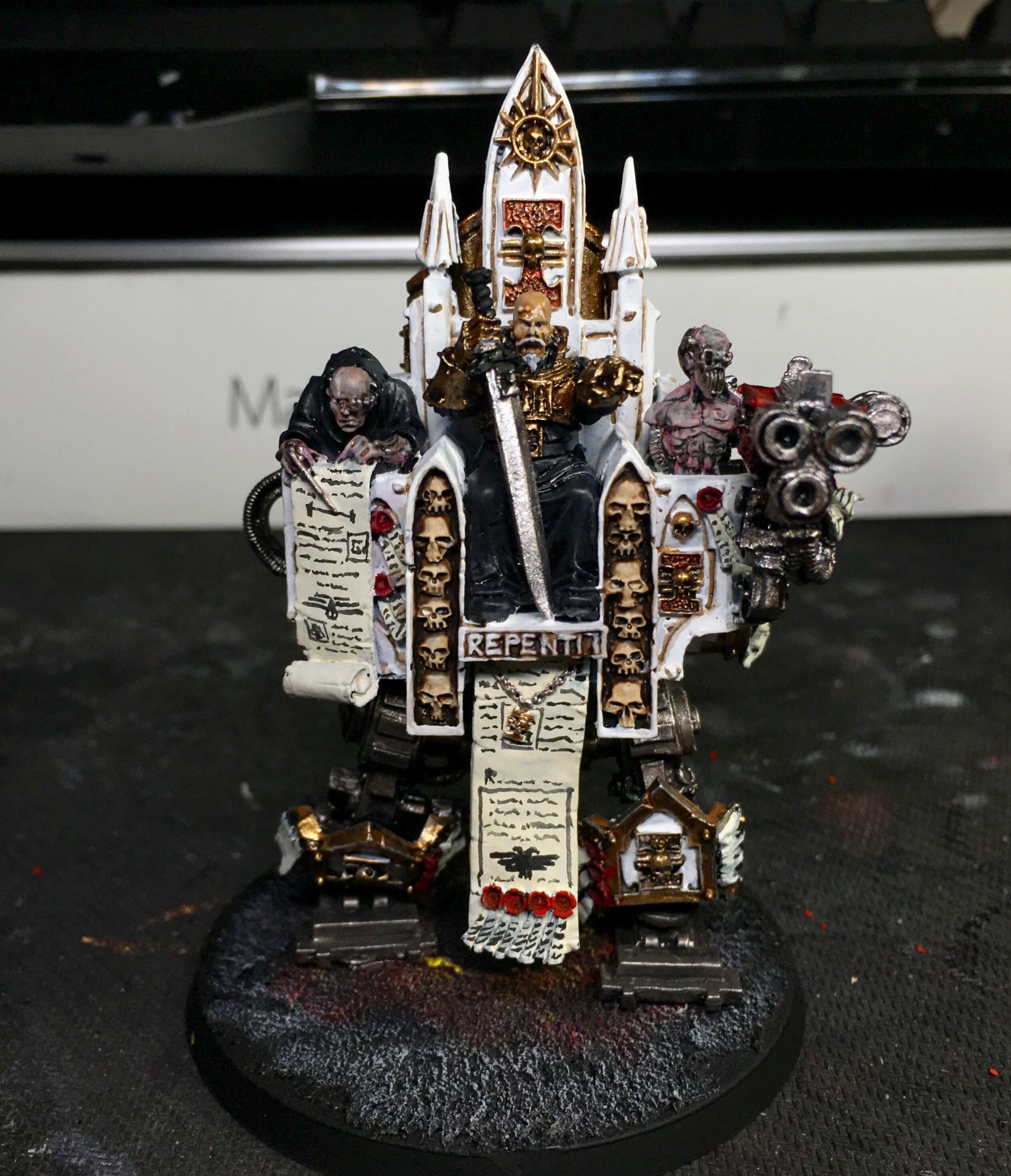 Inquisitor Karamazov - My, Wh miniatures, Warhammer 40k, The inquisition, , , Fyodor Karamazov (WH 40k)