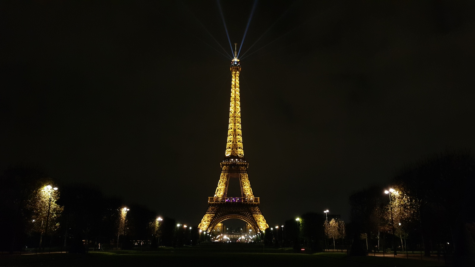 Photo of night Paris - My, Paris, MIDNIGHT IN PARIS, Eiffel Tower, Mobile photography