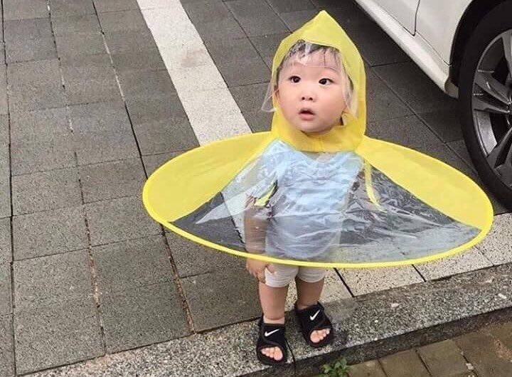 This raincoat reminds me of something... - Children, Raincoat, Cape, Asians