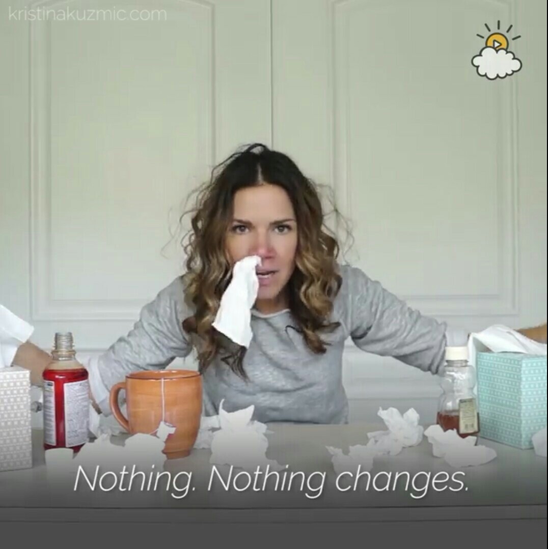 What changes when mom gets sick? Nothing. - Translation, Picture with text, Mum, Cold, Parents and children, Humor, Longpost