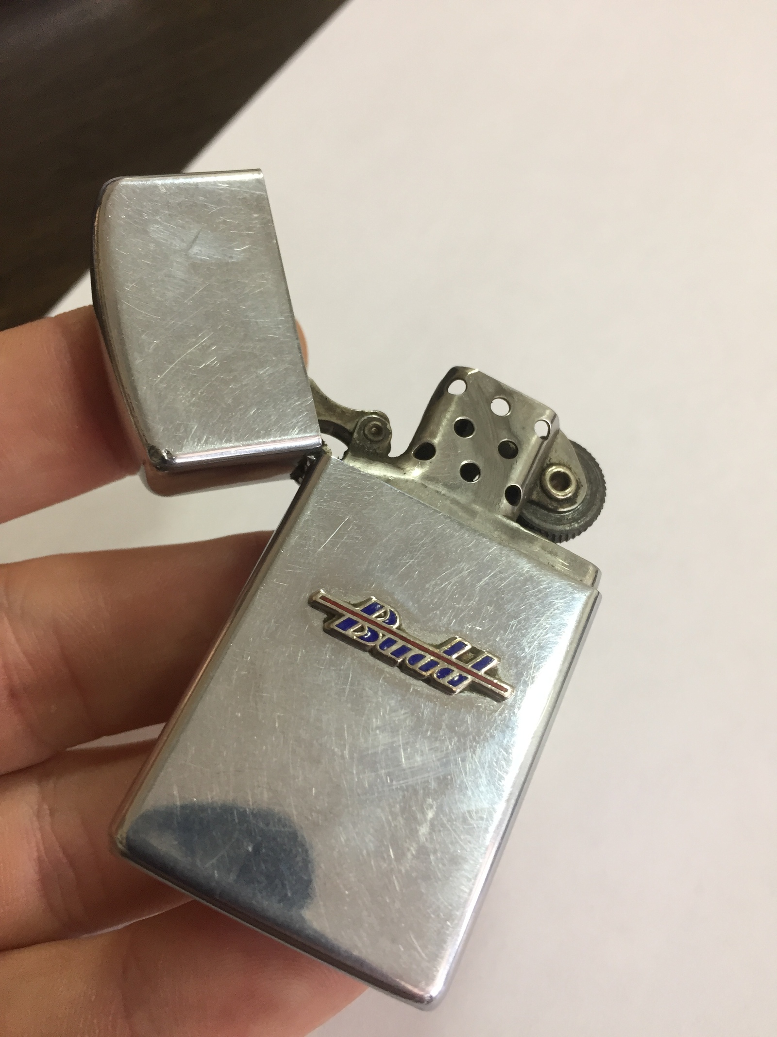 Вот такая есть у меня зажигалока. Zippo. - Моё, Зажигалка zippo, Zippo, Budd, Длиннопост