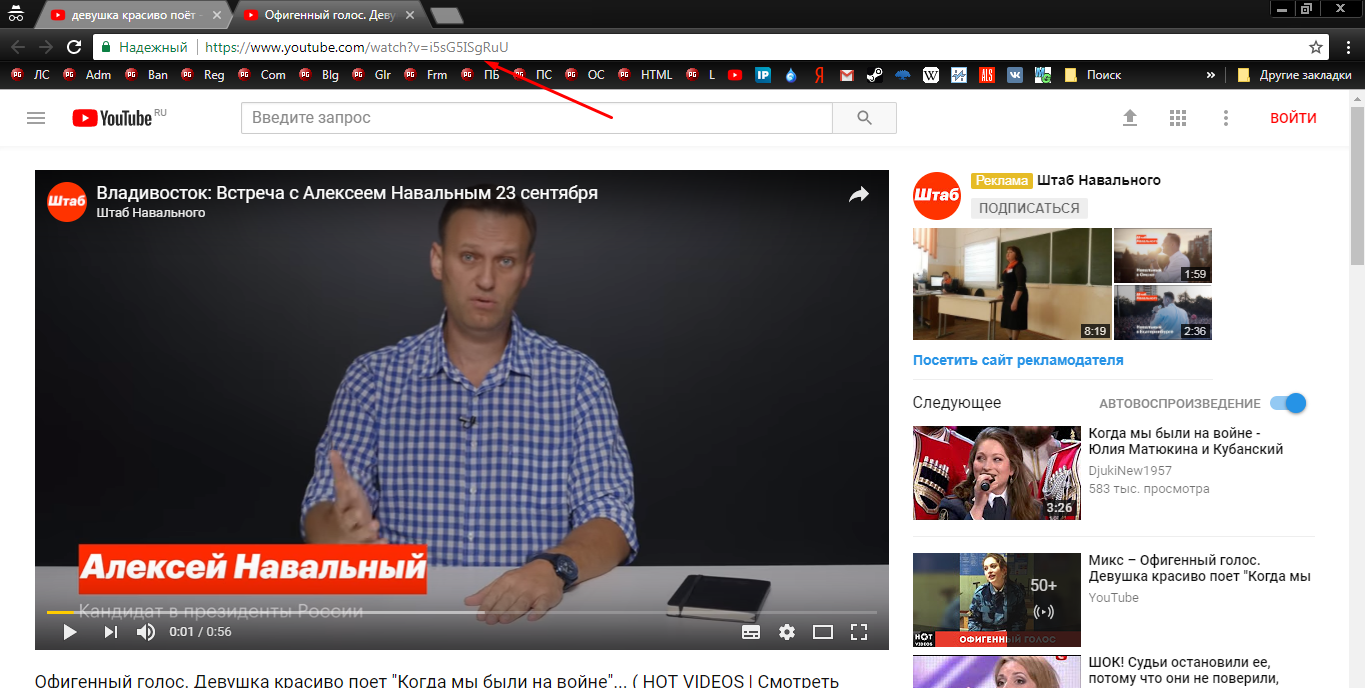Youtube продался Навальному? - Моё, Политика, Алексей Навальный, Реклама, YouTube