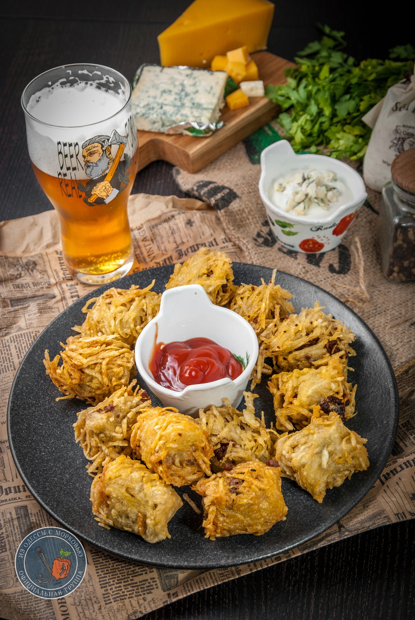 Crispy Potato Bombs - My, Cooking, From Odessa with carrots, Recipe, Food, Longpost