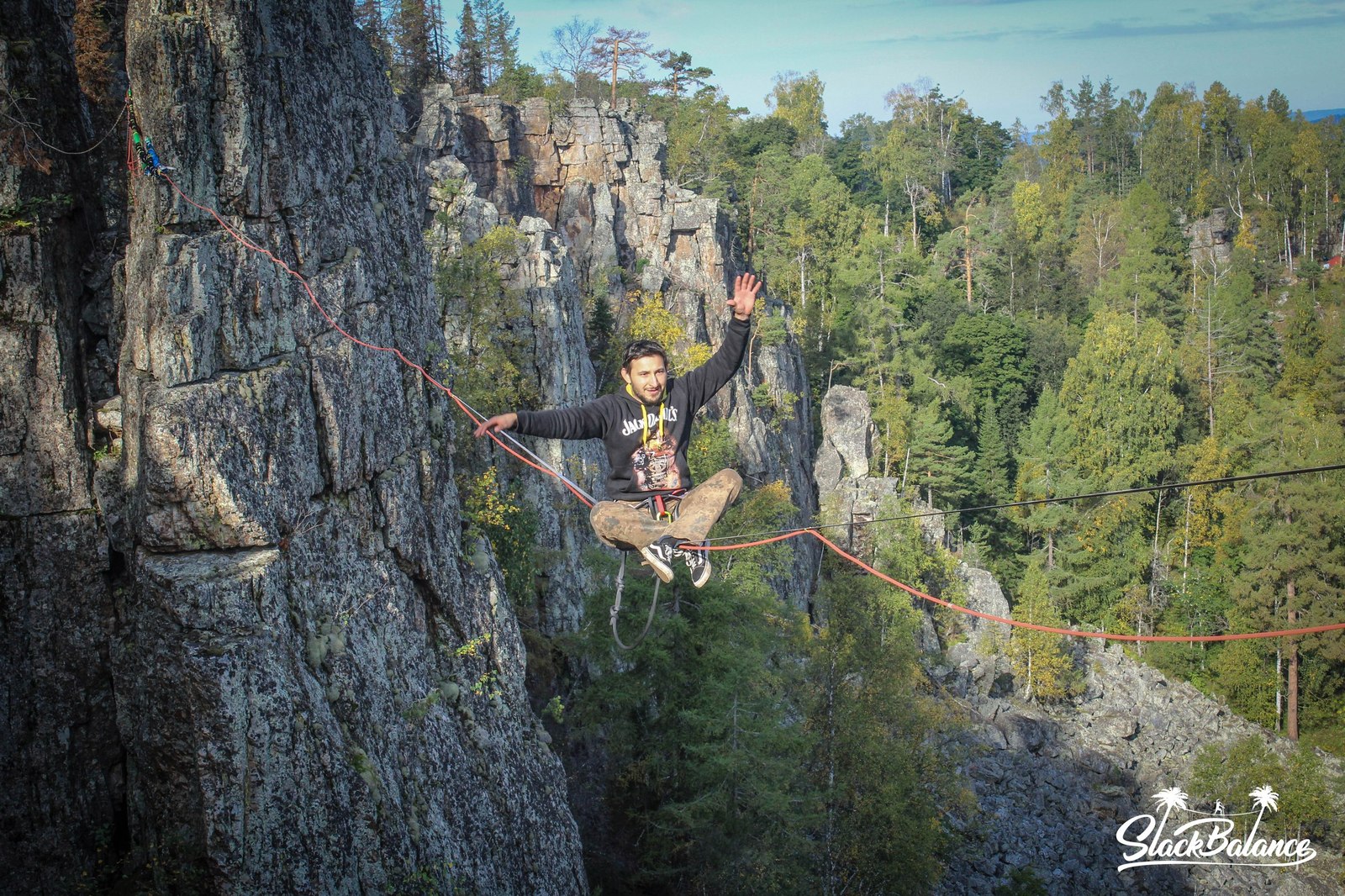 Trip to Aigir (Bashkortostan). Second attempt to get high. - My, Aigir, Tourism, Slackline, Tightrope walker, Height, Hike, King of the hill, Extreme, Longpost