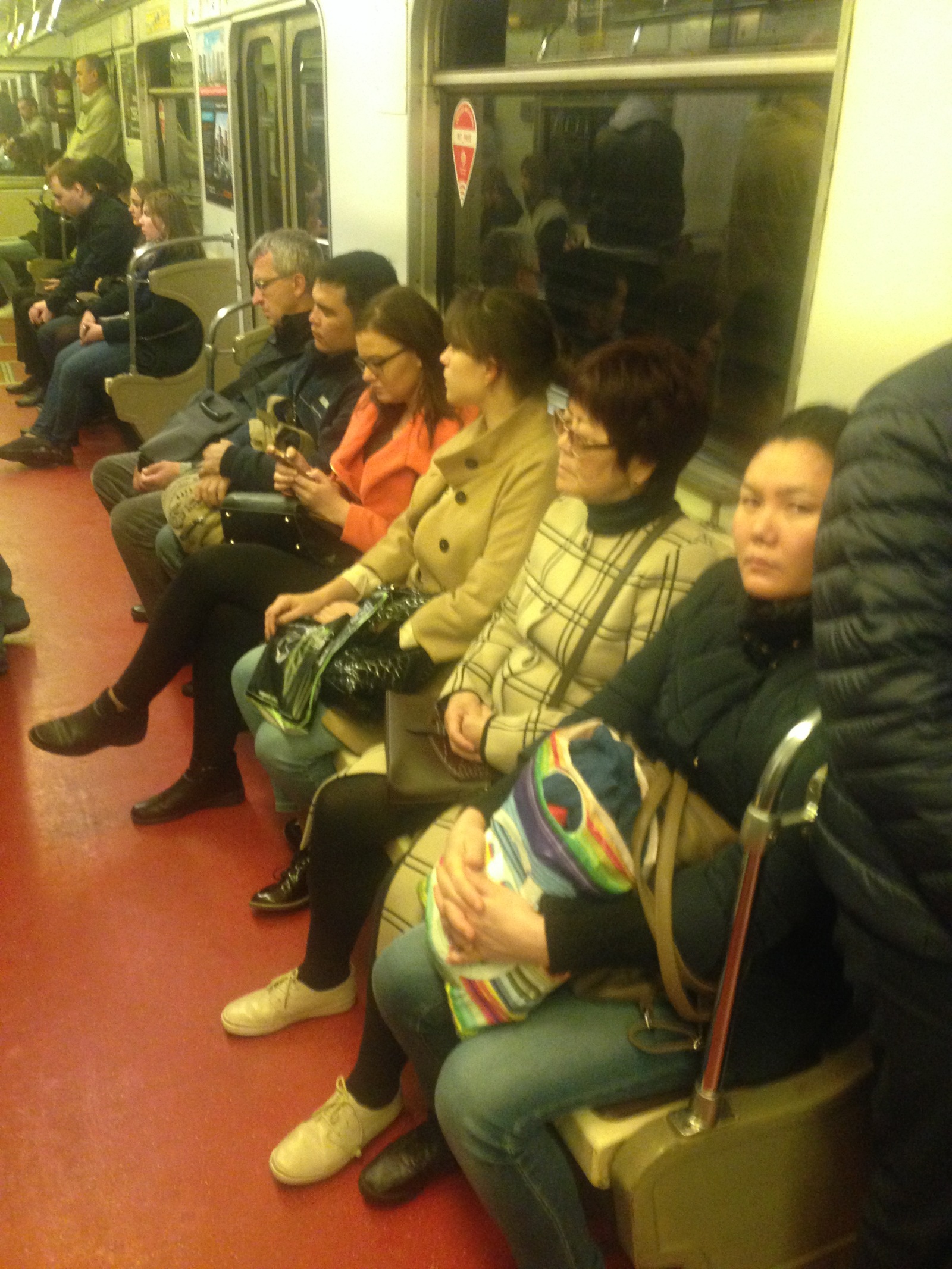 Just one subway car, what a set of characters - My, Moscow Metro, Fast, Philosophy, Longpost