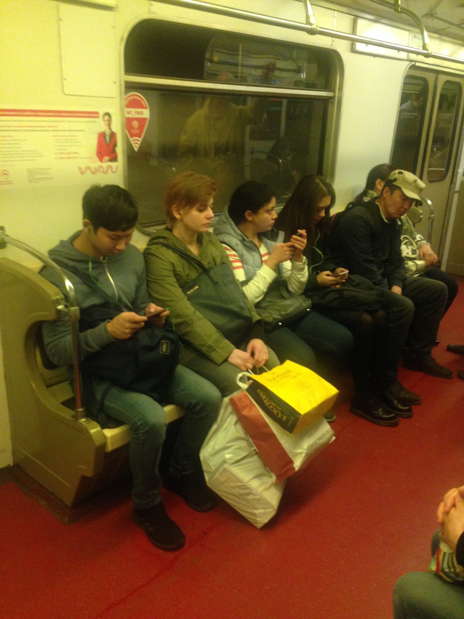 Just one subway car, what a set of characters - My, Moscow Metro, Fast, Philosophy, Longpost