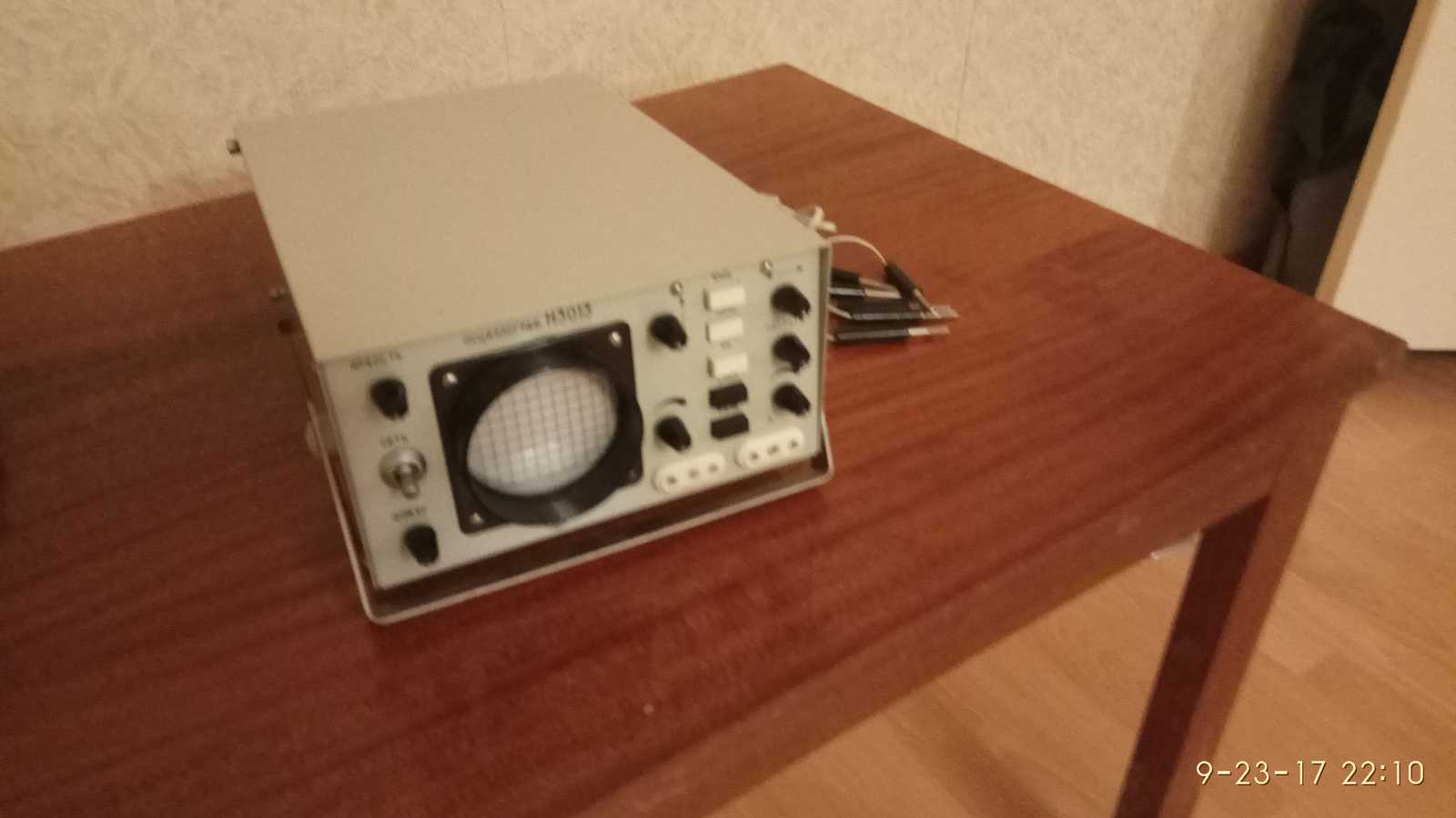 Time capsule. Oscilloscope H3013 - My, Oscilloscope, Time capsule, Longpost