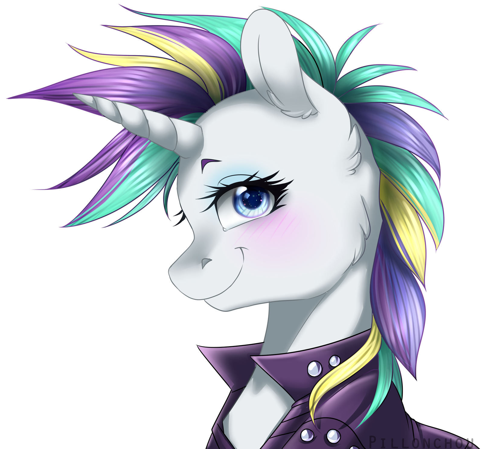 Raripunk by Pillonchou - My little pony, Rarity, MLP Season 7, Raripunk