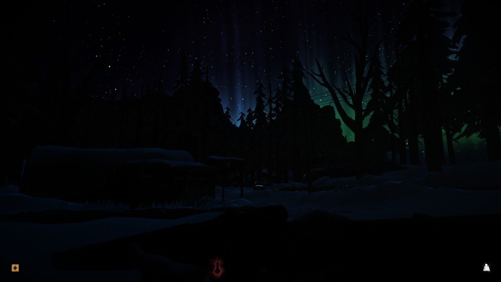 Красота в The Long Dark - Моё, Игры, The Long Dark, Скриншот, Красота, Полярное сияние, Длиннопост