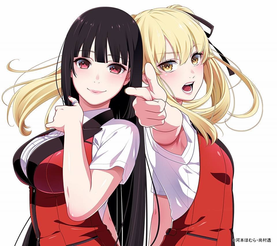 Anime Arts - NSFW, Anime Art, Аниме, Kakegurui, Аниме девушки, Длиннопост