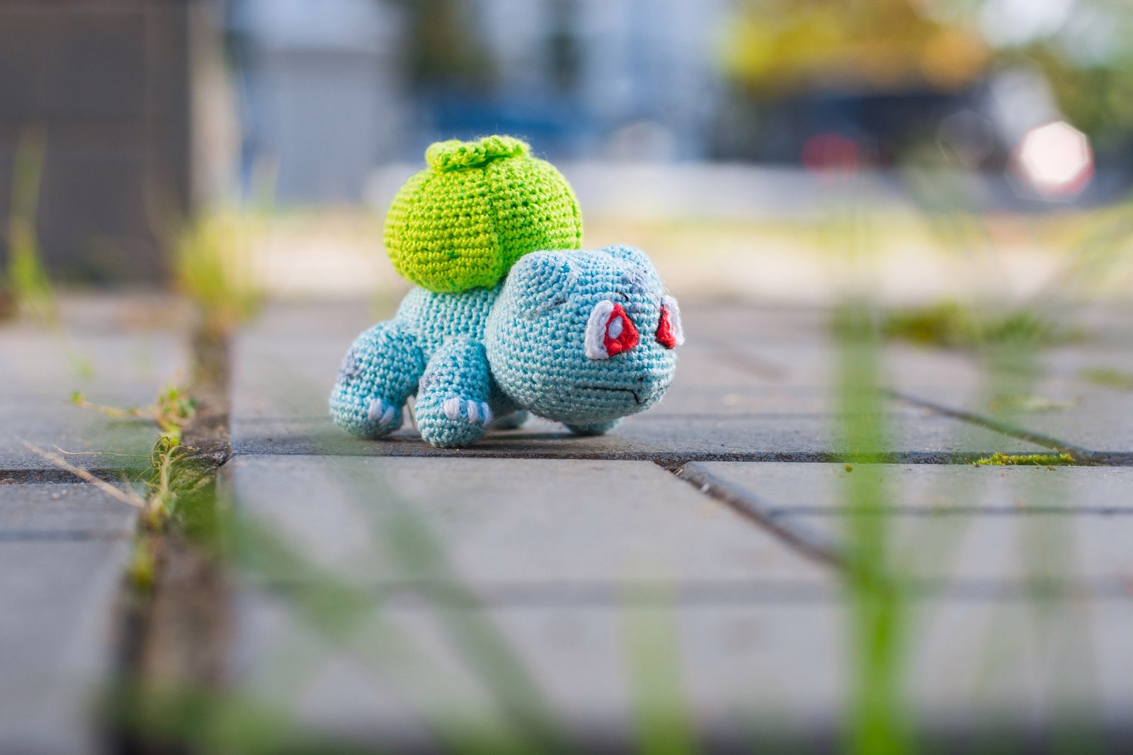 Bulbasaur! - Pokemon, Handmade, , Amigurumi, Handmade knitted toys, Milota, Bulbasaur, Longpost