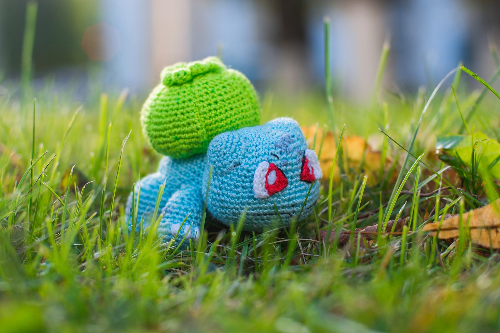 Bulbasaur! - Pokemon, Handmade, , Amigurumi, Handmade knitted toys, Milota, Bulbasaur, Longpost