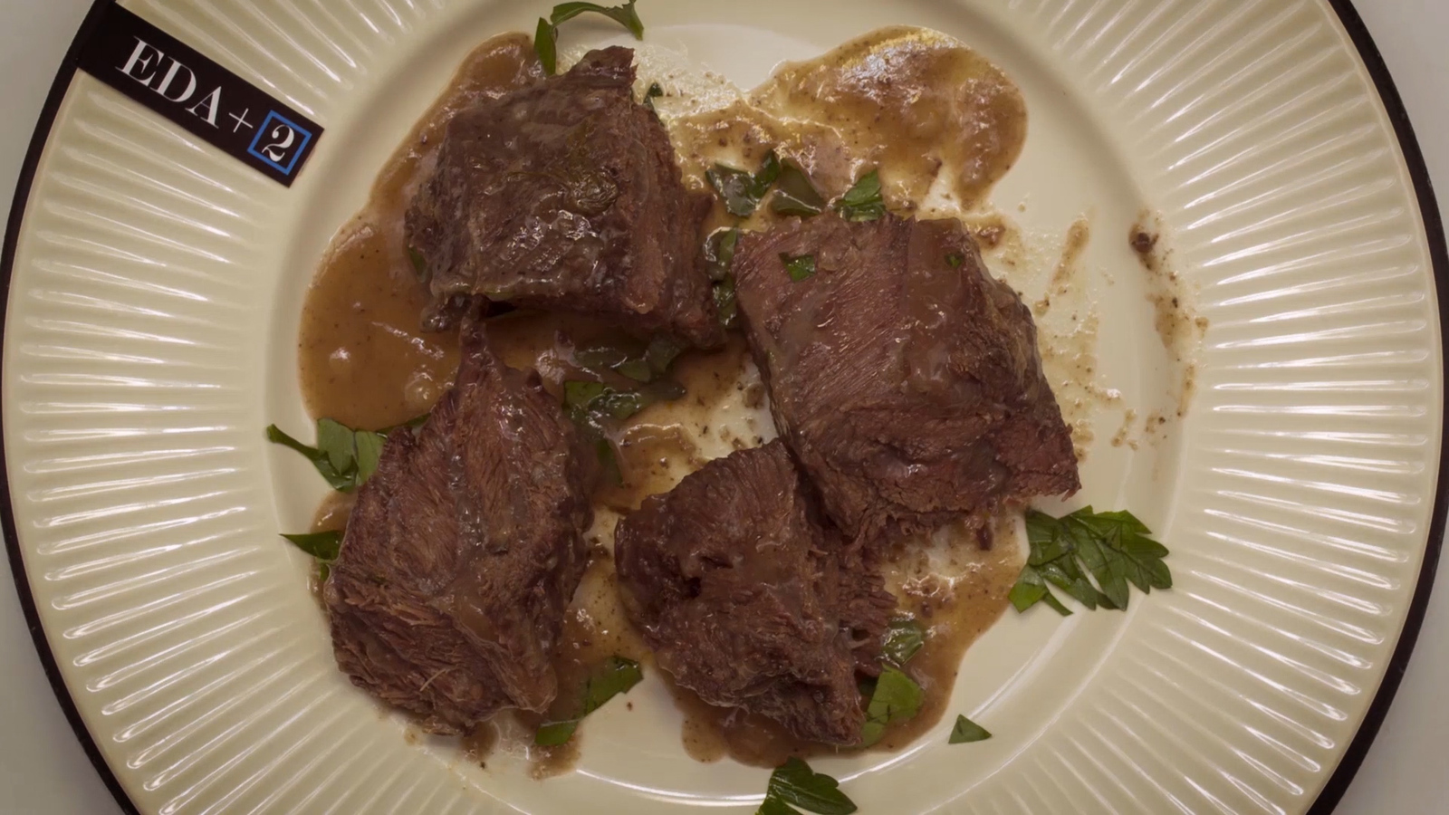 Braised beef cheeks (continued) - My, Beef cheeks, , Parura, , Cooking, Preparation, Video, Longpost