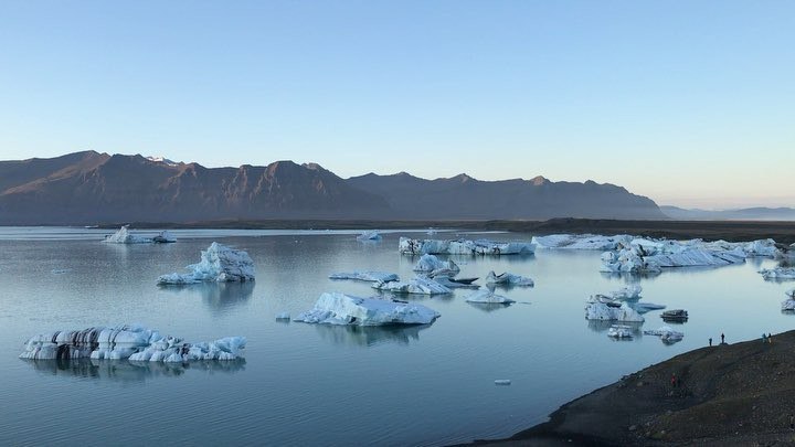 Glacial Lake Jokulsarlon is Iceland's most photographed attraction. - My, Iceland, Lake, Travels, Tags are clearly not mine, Ice, Cold, Winter, Longpost