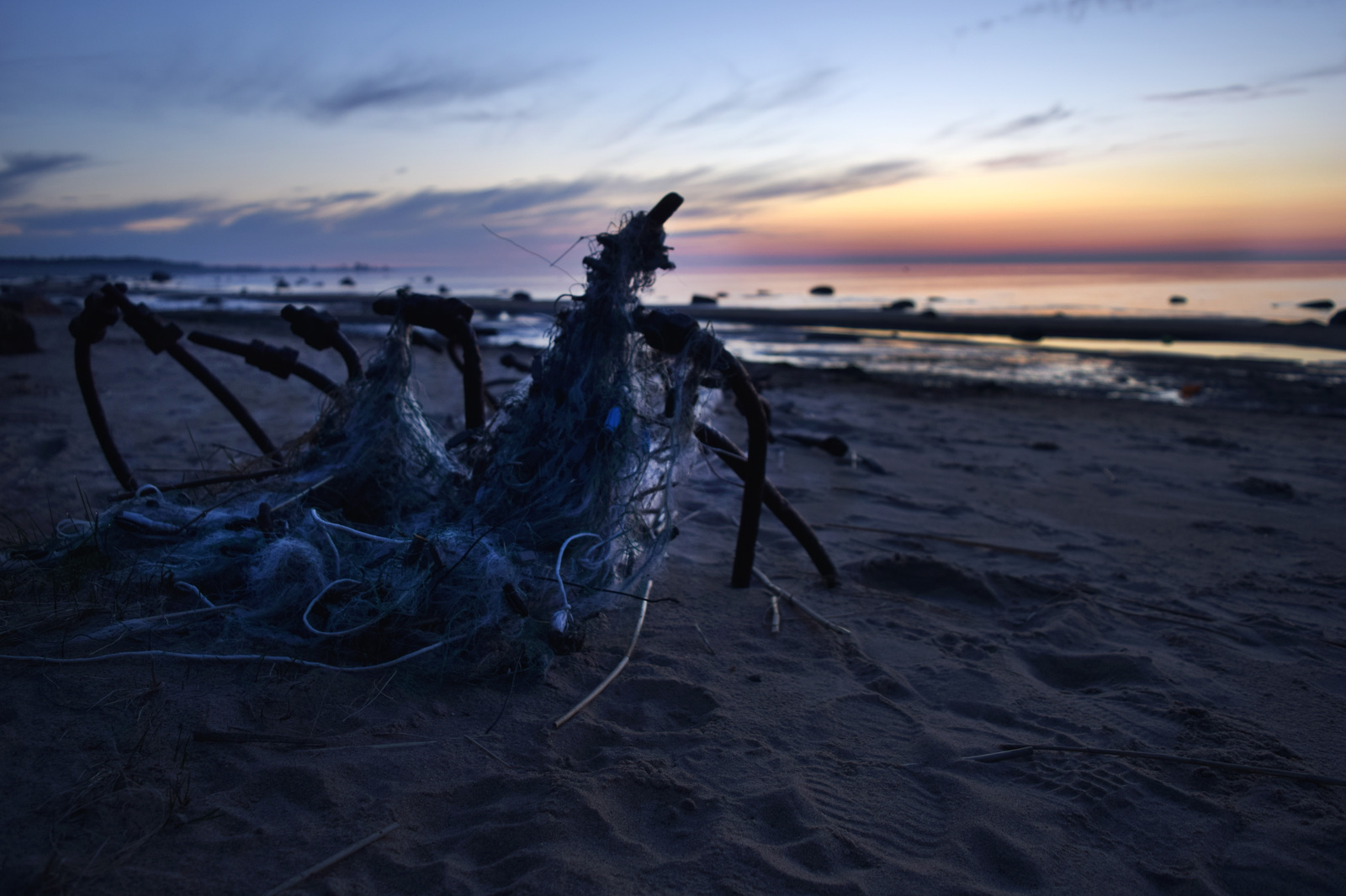 The Gulf of Finland - My, The bay, The Gulf of Finland, Pinery, Leningrad region, Sunset, The sun, The photo, Nikon d3300