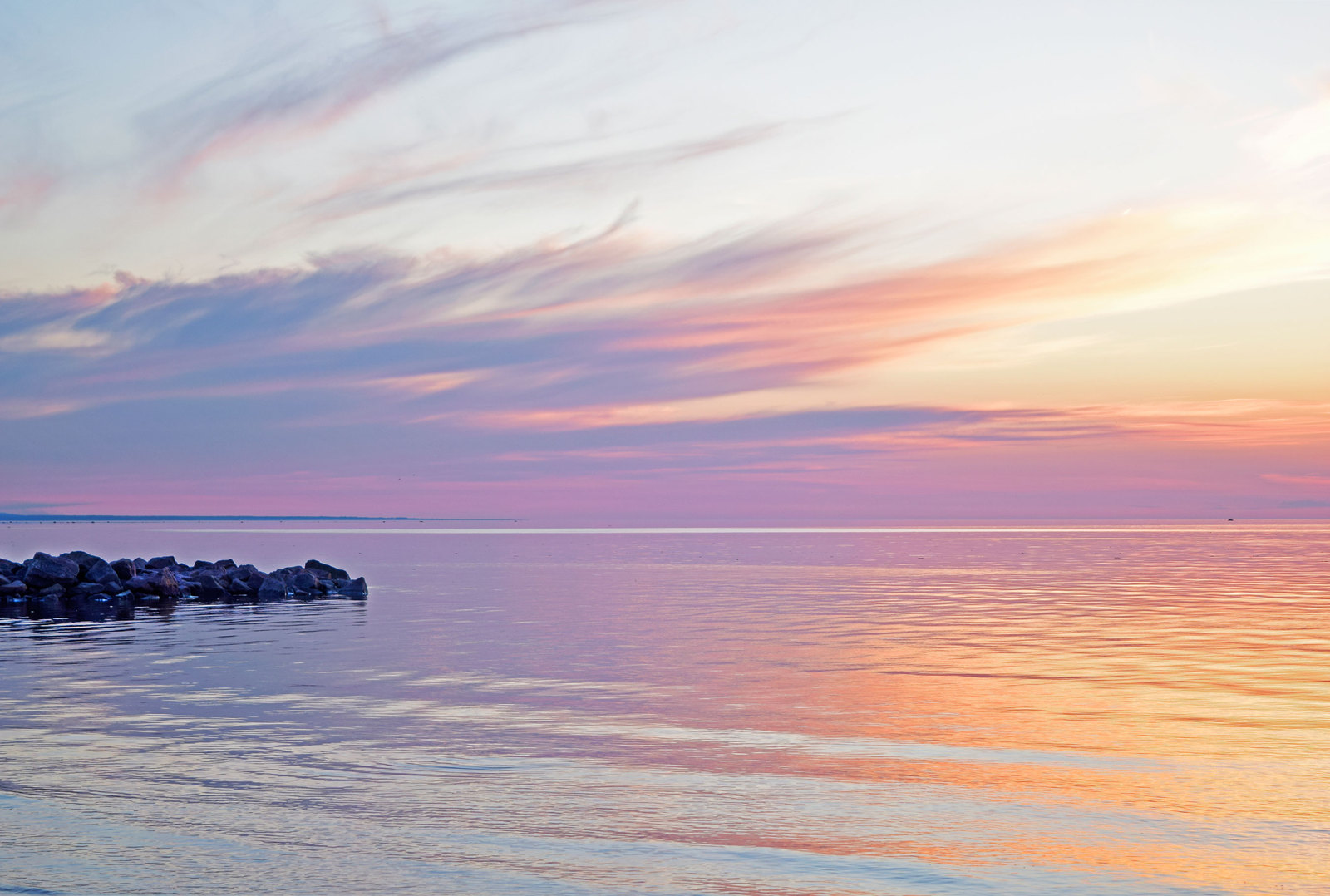 The Gulf of Finland - My, The bay, The Gulf of Finland, Pinery, Leningrad region, Sunset, The sun, The photo, Nikon d3300