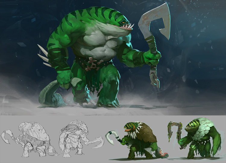 Dota 2 concept art - Dota 2, Dota 2 Art, Longpost, In contact with, Honestly stolen