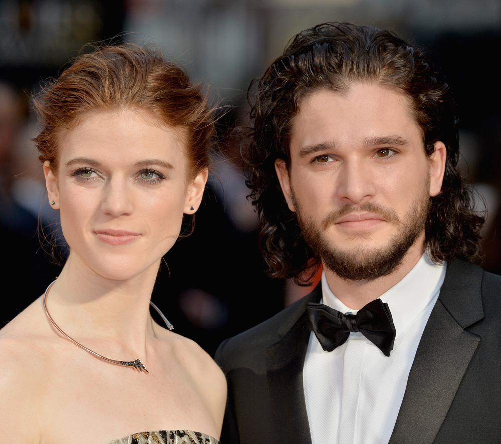 So they get married. - Game of Thrones, Jon Snow, Rose Leslie, Kit Harington