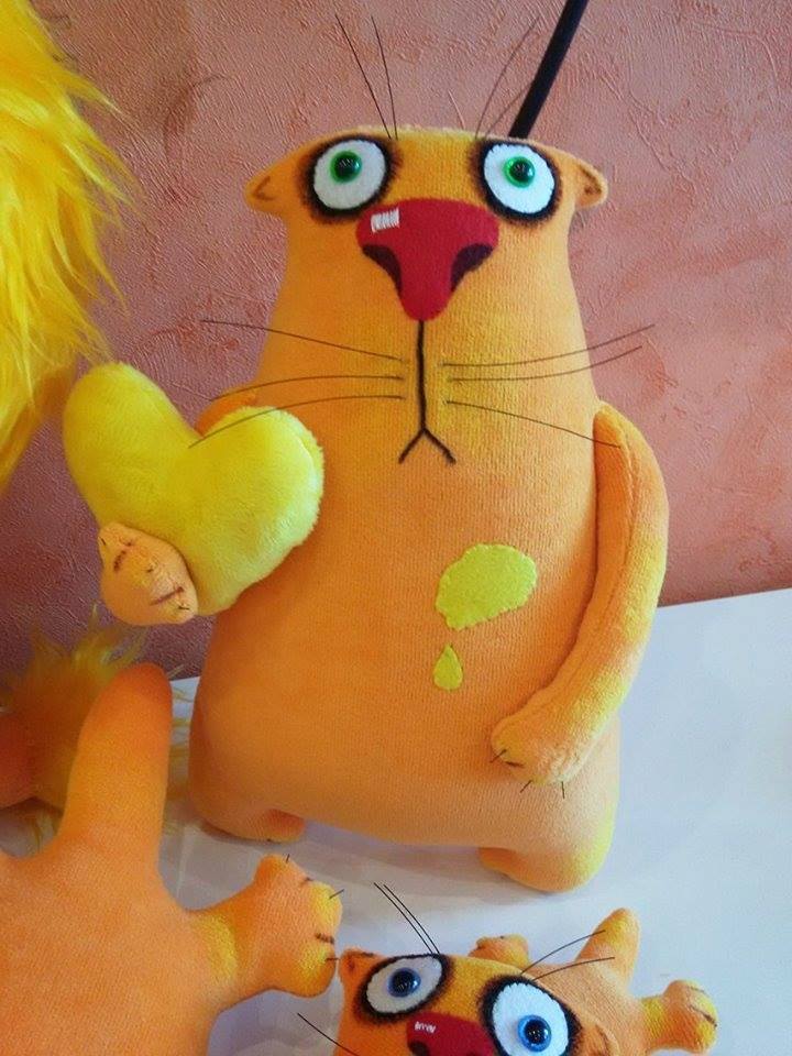 Pillow toys based on paintings by Vasya Lozhkin. - Vasya Lozhkin, Painting, Soft toy, Handmade, Longpost