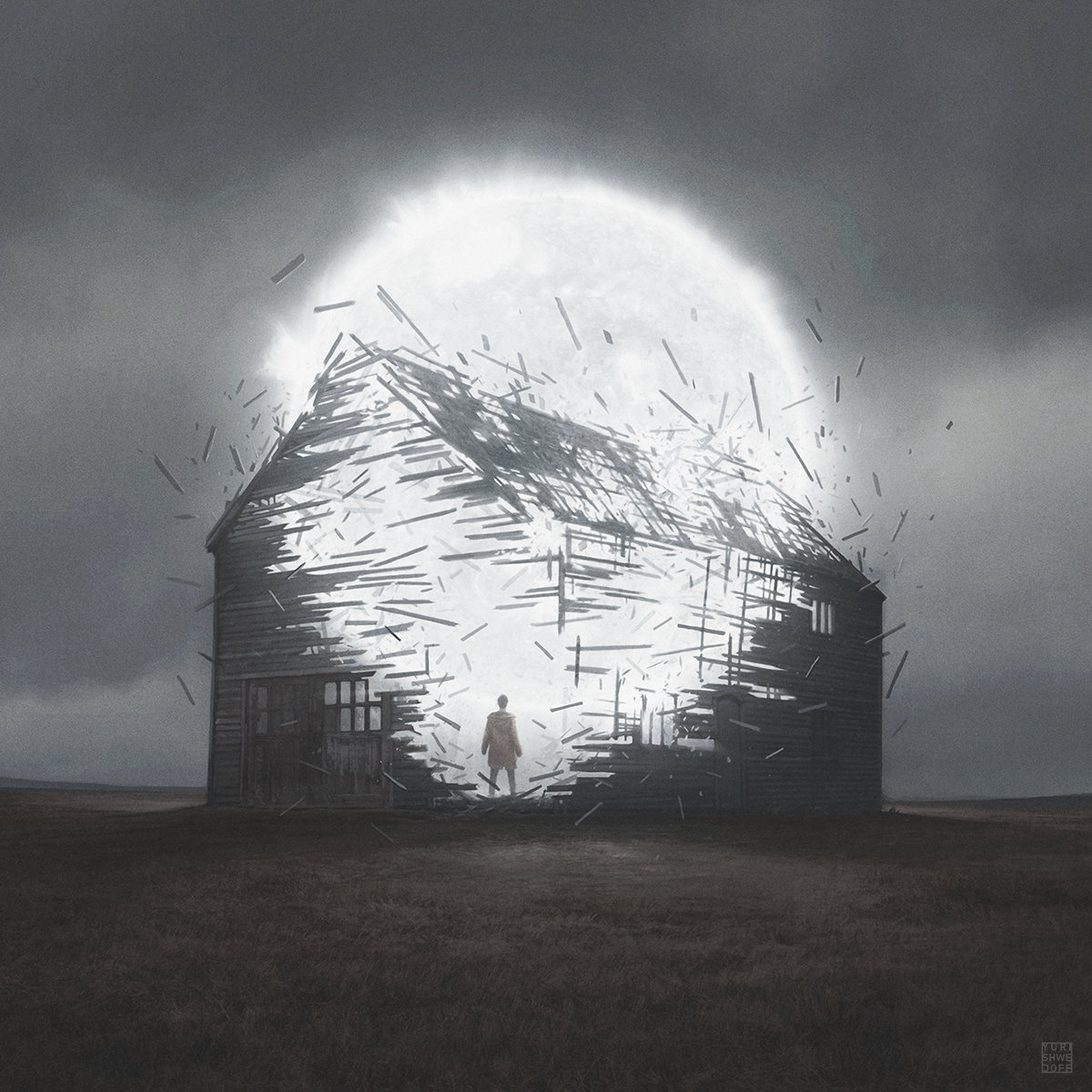 Conceptual surrealism in the works of the artist Yuri Shwedoff - Digital drawing, Illustrations, Modern Art, Artist, Surrealism, Longpost