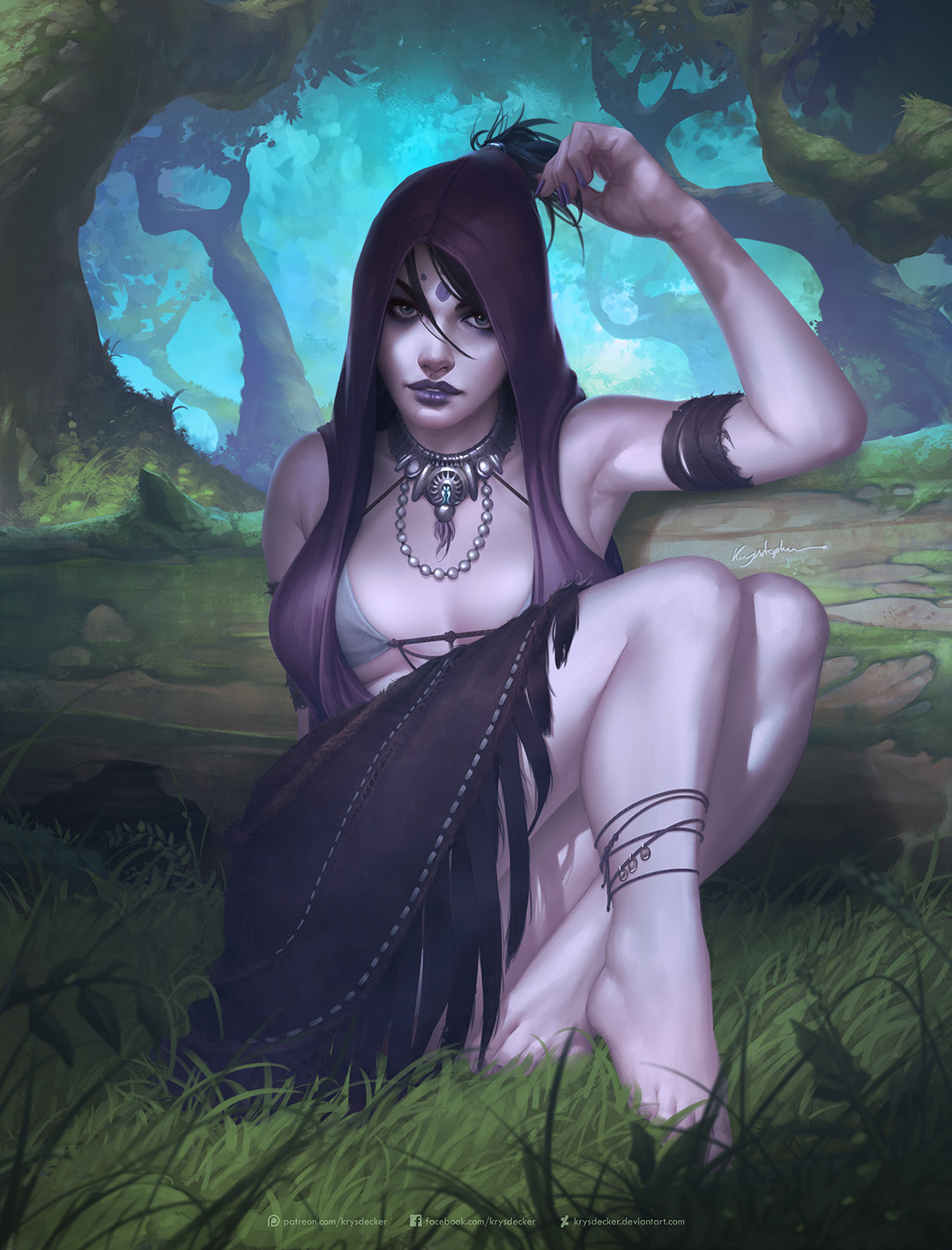 Morrigan - Art, Dragon age, Morrigan, Krysdecker