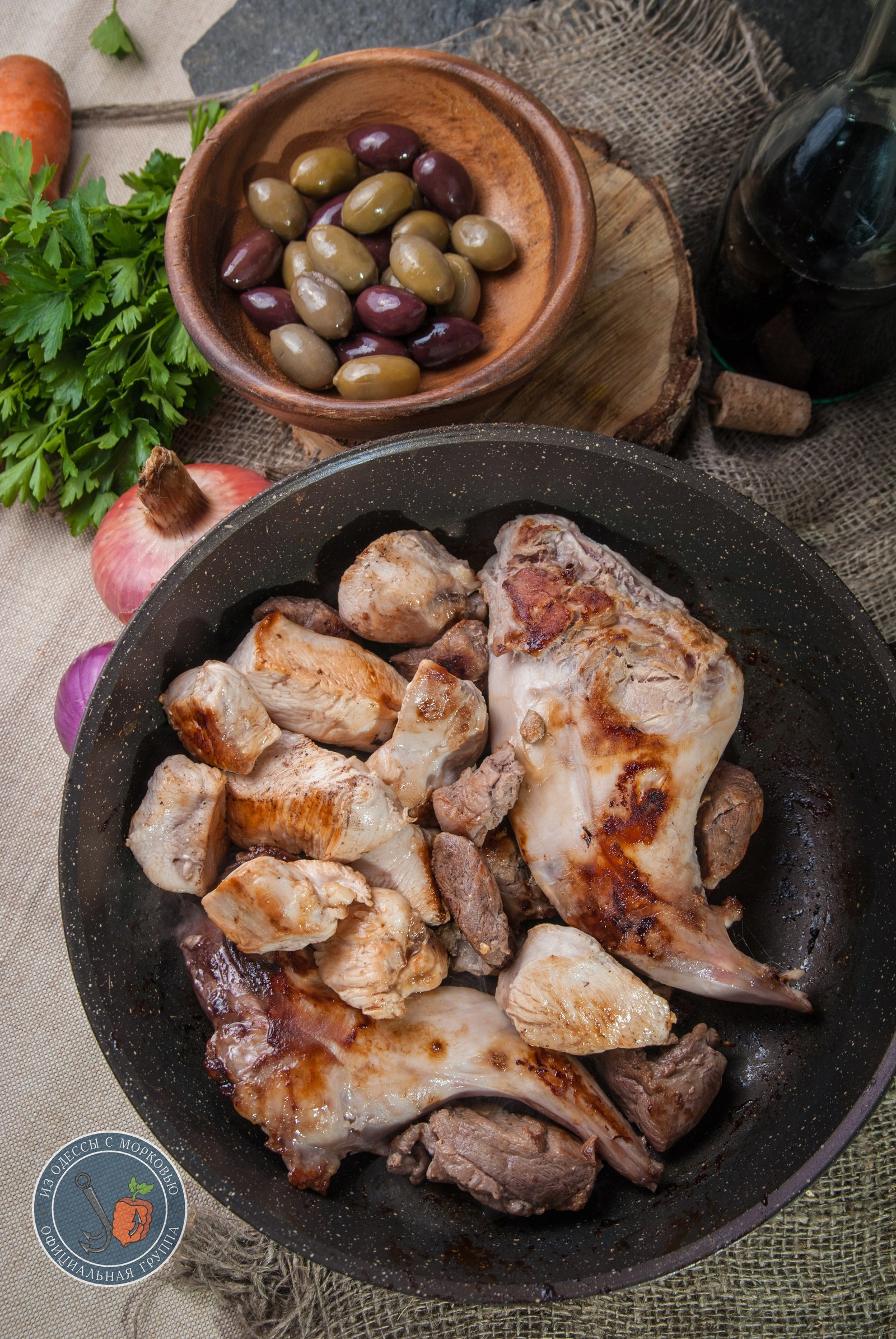 Roast rabbit. - My, Literary Cuisine, Recipe, Food, Cooking, Longpost, From Odessa with carrots, Sconce, Game of Thrones