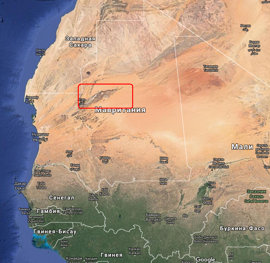 The center of the world? - Land, Africa, Eye of the Sahara, Geography, Longpost