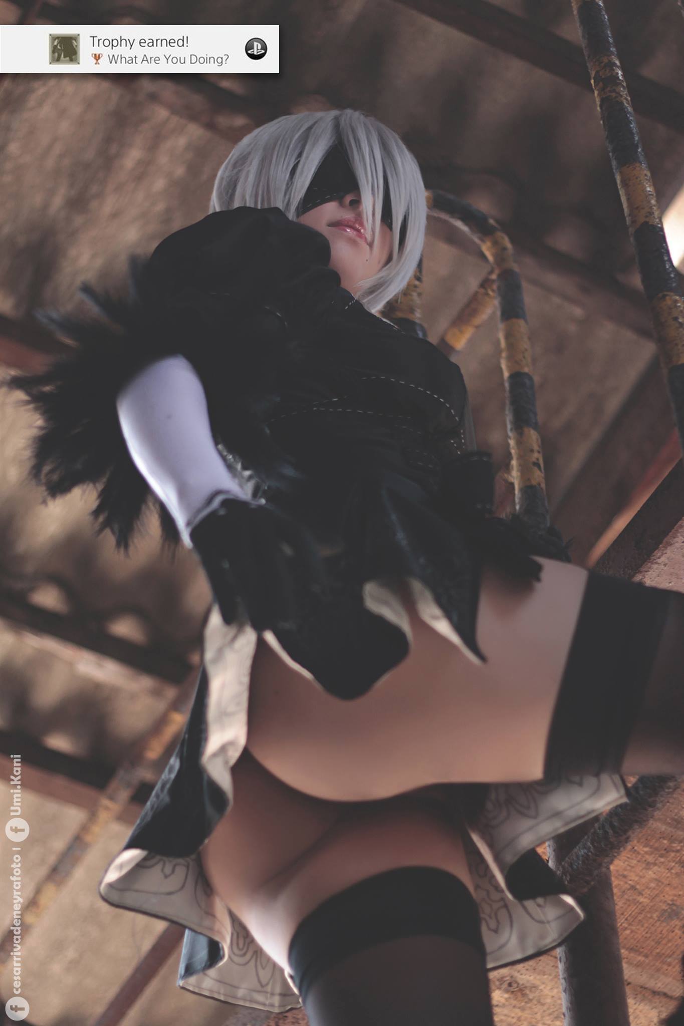 2B by Katta Ramos (Umi Kani) - NSFW, Yorha unit No 2 type B, NIER Automata, Booty, Cosplay, Longpost