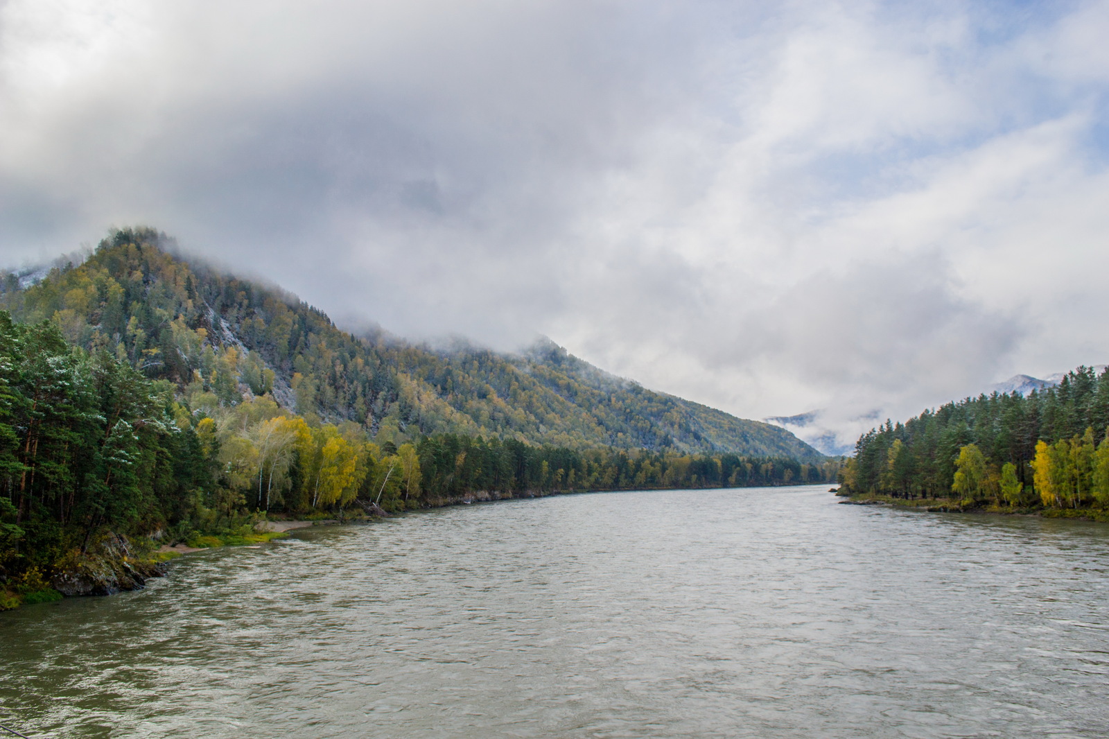 Oroktoy bridge, Teldekpen rapids. Up the Katun. - My, Mountain Altai, Chemal district, Oroktoi Bridge, , Nature, Autumn, Mountain tourism, Longpost, Altai Republic