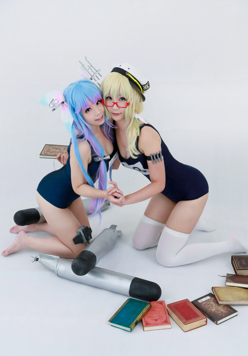 I-8 and I-19 by HIKO & Ajo - Kantai collection, Cosplay, Anime, Longpost