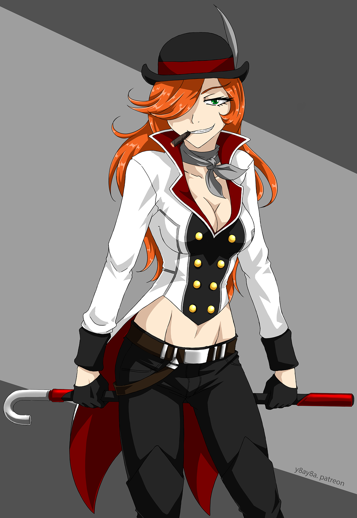 Правило 63. - RWBY, Roman Torchwick, Правило 63, Аниме, Не аниме