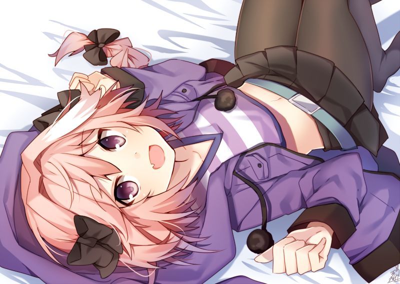 Astolfo - NSFW, Astolfo, Anime art, Trick, Longpost, Fate apocrypha, Anime