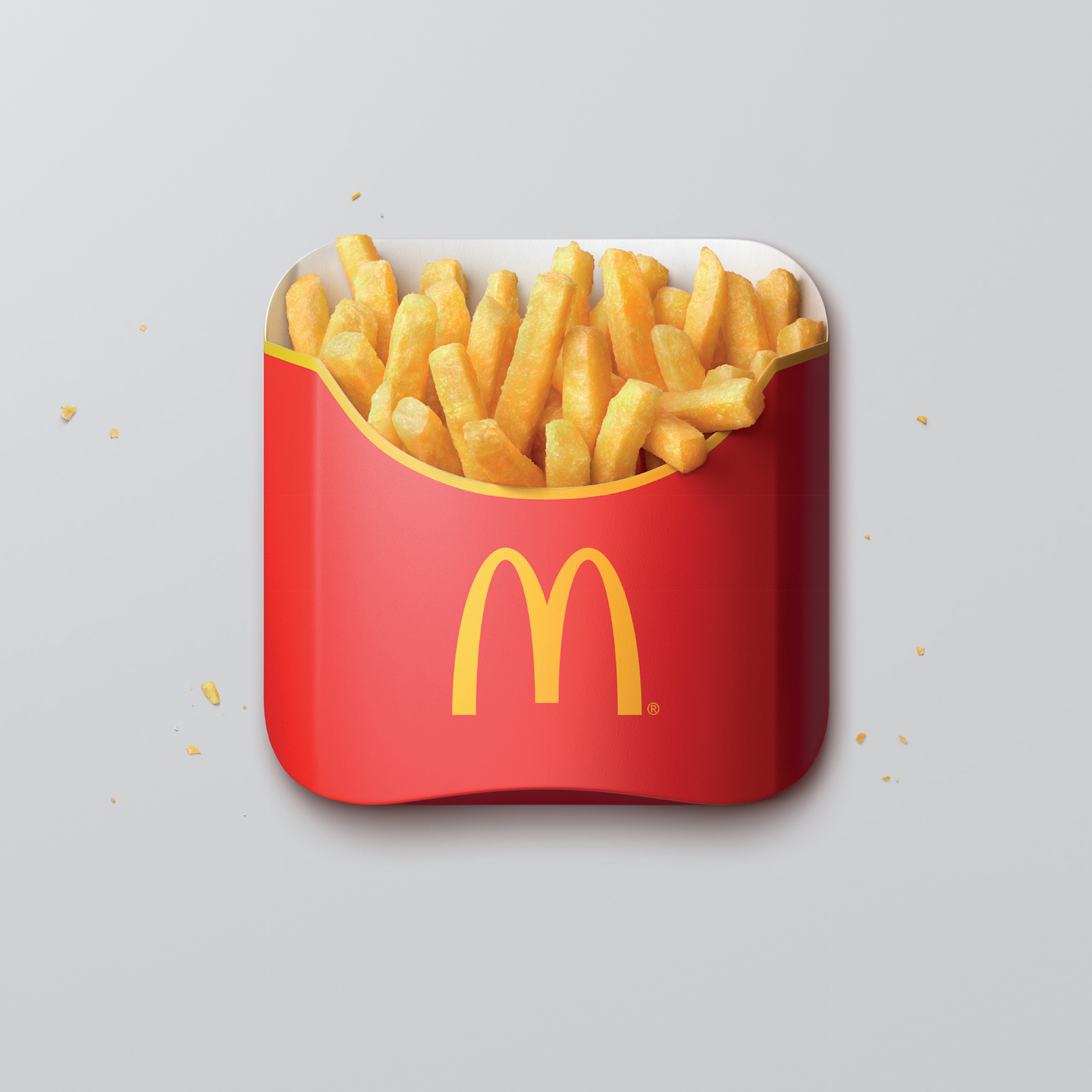 If McDonalds food turned into app icons - Icons, Brands, Longpost