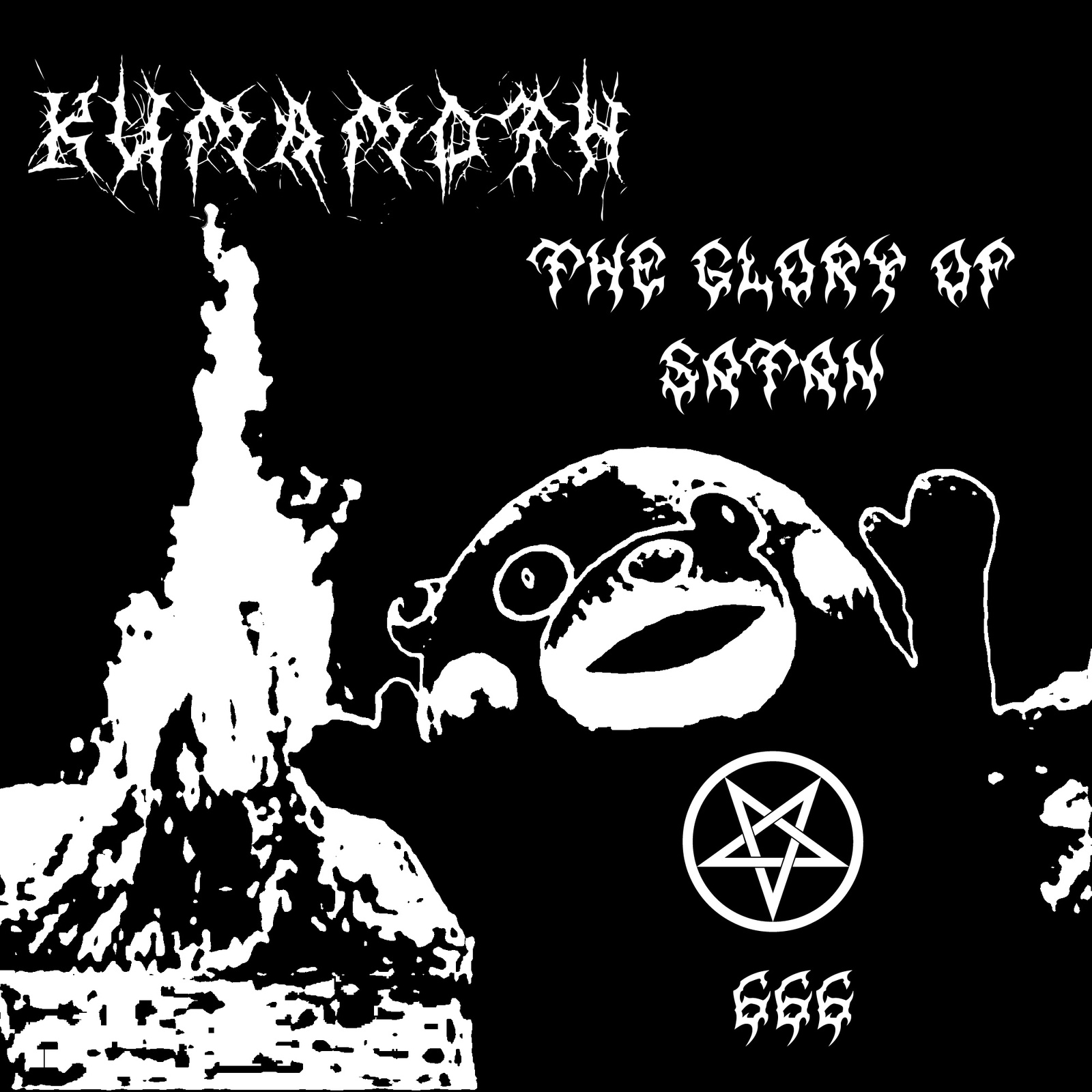 Когда нечего делать. - Моё, Скука, Black Metal, Кумамон, Спанч Боб, Сквидвард, Смешарики, Ждун, Длиннопост