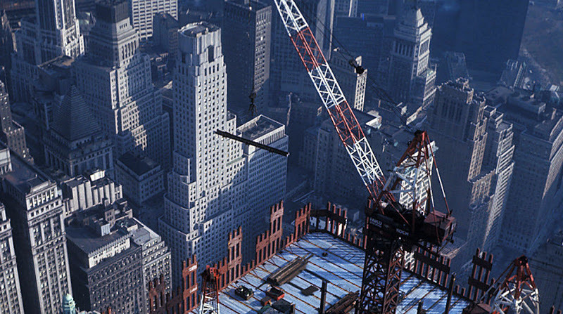 Construction of the World Trade Center - Twin Towers, , New York, The photo, Longpost, Vtc