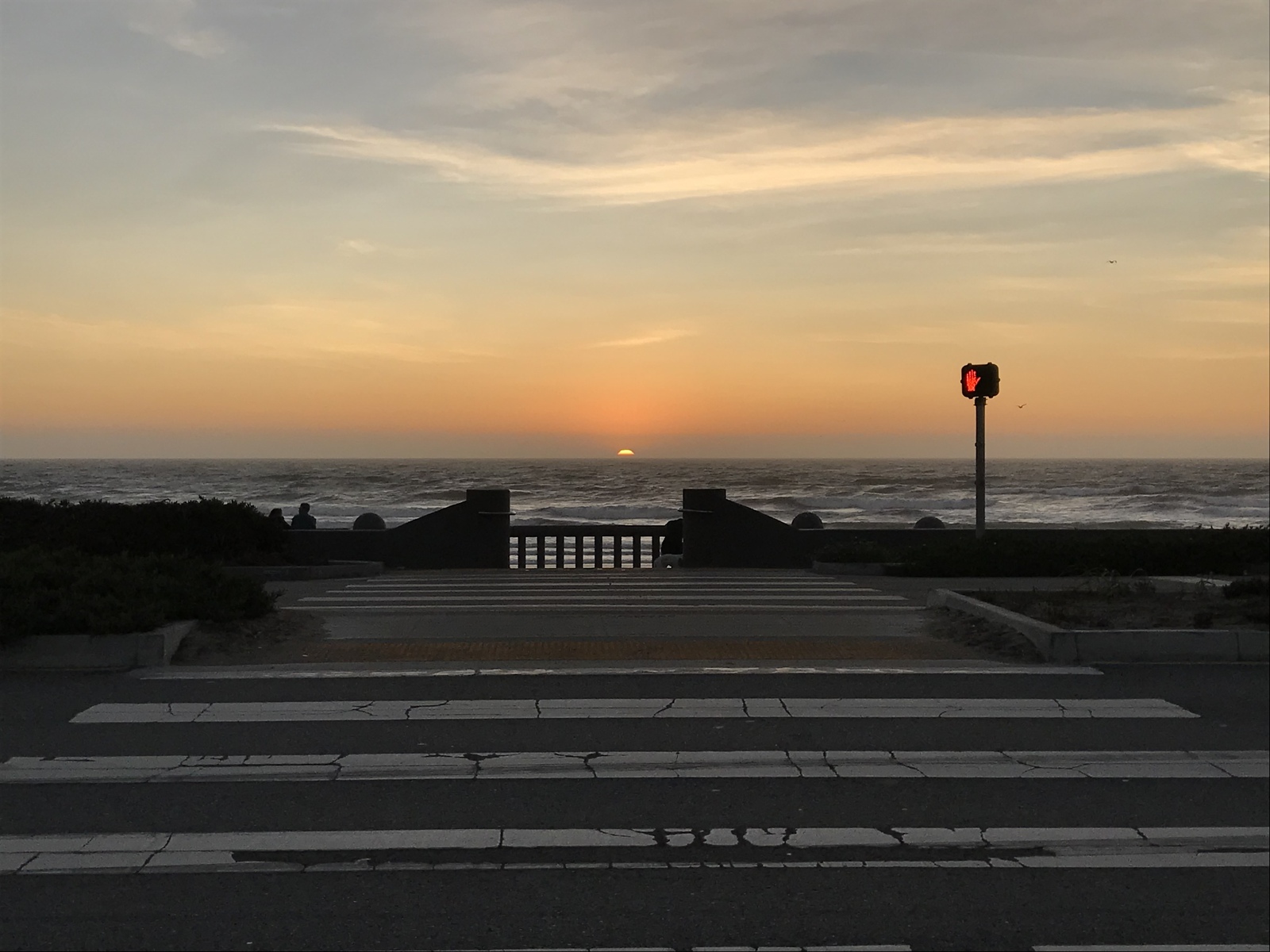 San-Francisco ocean beach - Моё, Закат, Битва закатов, Сан-Франциско, Калифорния